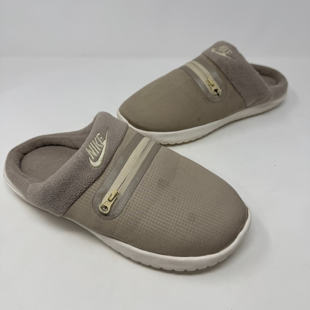 Nike Burrow 'Khaki Moon Fossil' DJ3130-202 Slippers Slides Shoes Men's Size 7